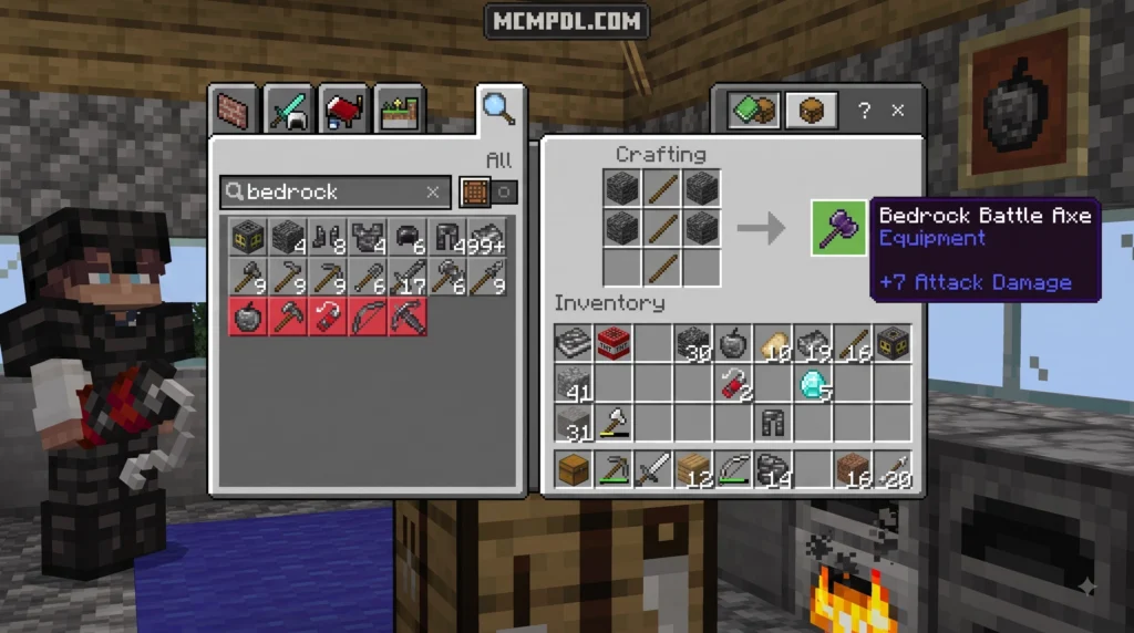 Bedrock Tools Add-On for Minecraft PE/Bedrock (Download)