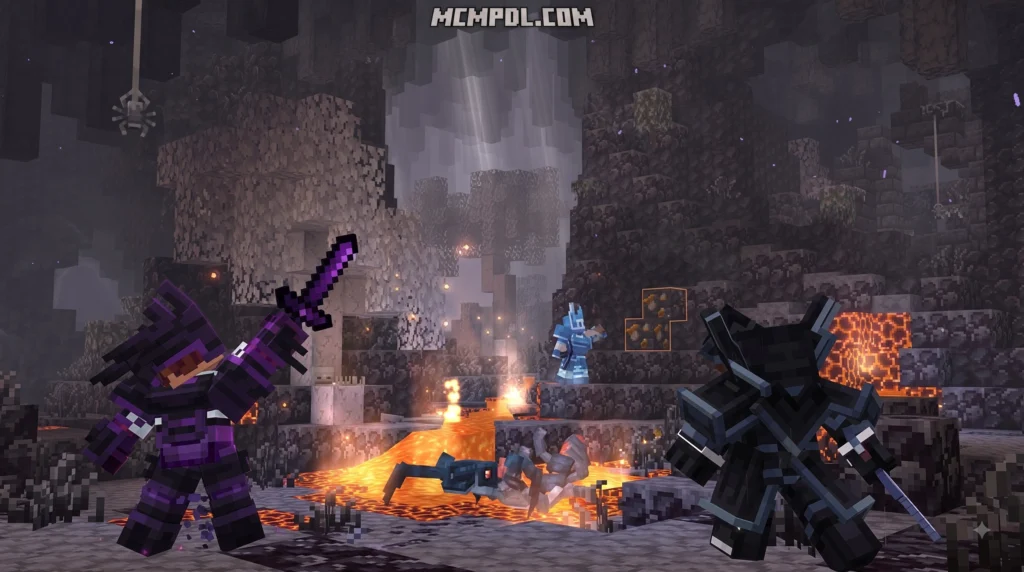 Eternal Caves Add-On for Minecraft PE/Bedrock (Download)