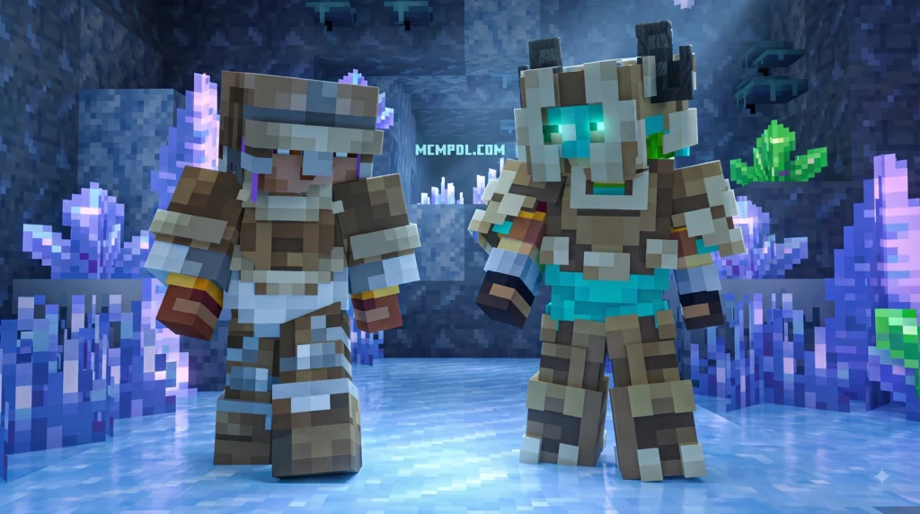 Cave Biomes Addon for Minecraft PE/Bedrock - Download