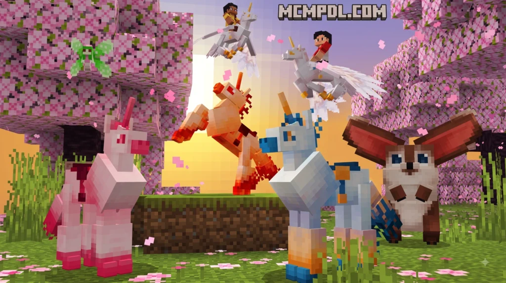 ALL THE MOBS 1.0 for Minecraft PE/Bedrock (Download)