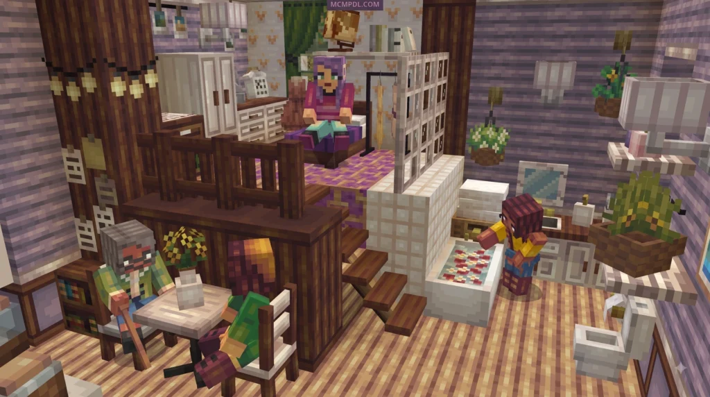 Furniture Life Addon for Minecraft PE/Bedrock