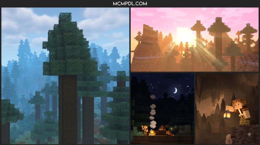 Realistic Biomes Addon for Minecraft PE/Bedrock