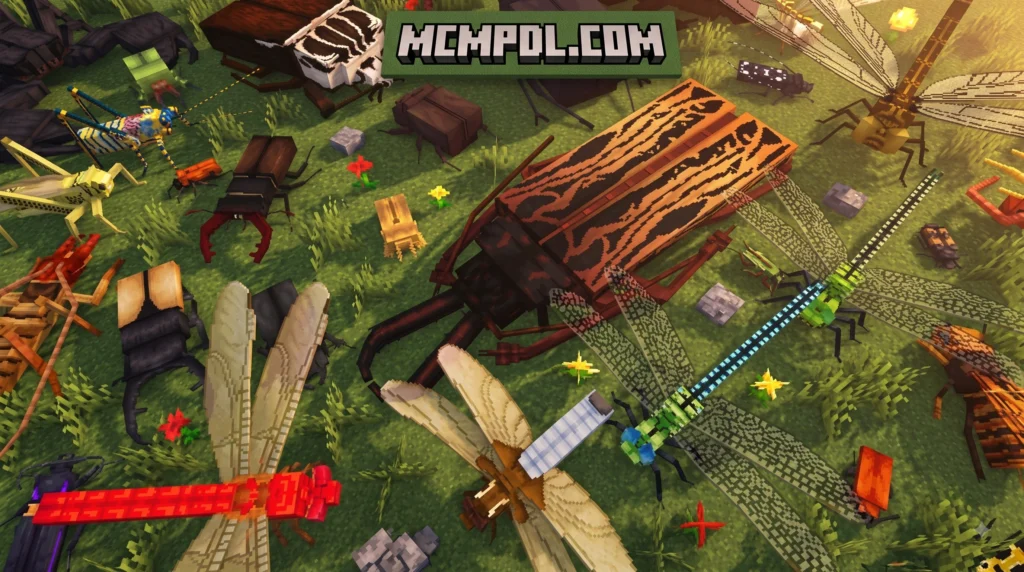 Giant Bugs Addon for Minecraft PE/Bedrock