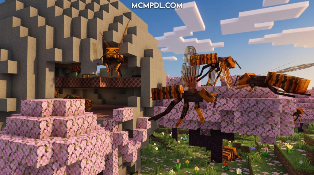Giant Bugs Addon for Minecraft PE/Bedrock