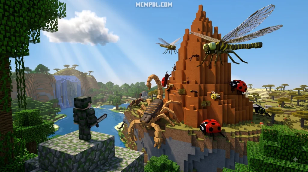 Giant Bugs Addon for Minecraft PE/Bedrock