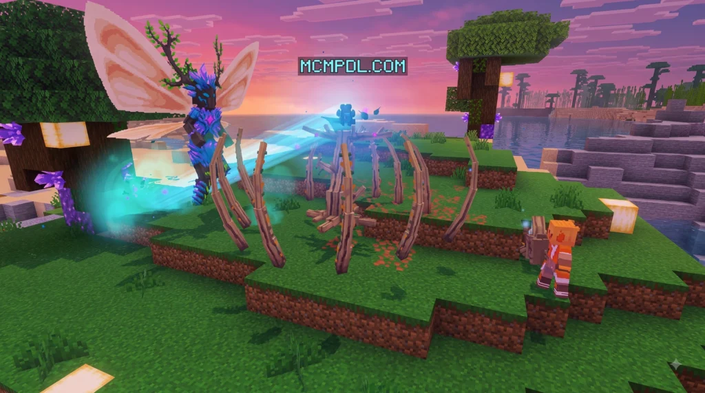 Elemental Worlds Collide on Minecraft PE/Bedrock