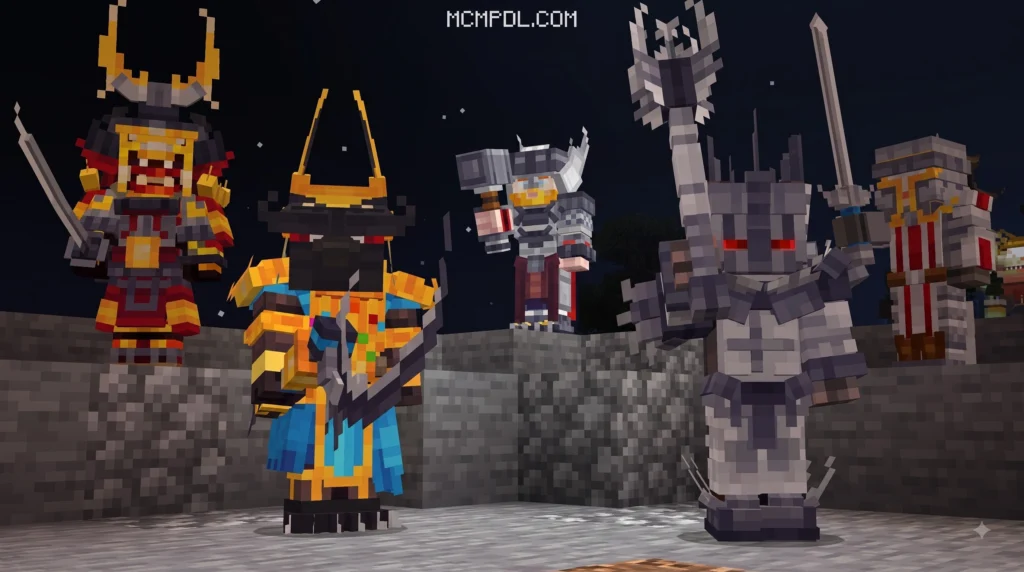 Legendary Weapons Addon for Minecraft PE/Bedrock