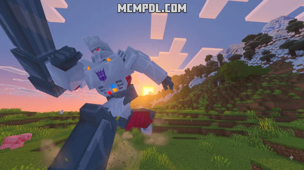 Transformers Addon for Minecraft PE/Bedrock
