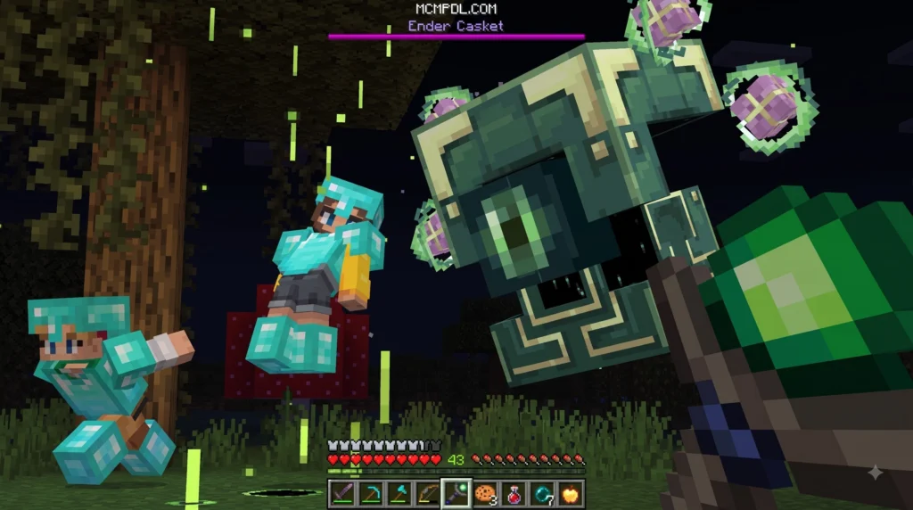 BOSSES+ Addon for Minecraft PE/Bedrock (Download)