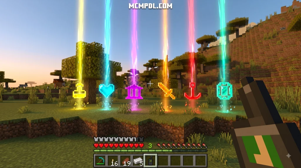 Waypoints Addon for Minecraft PE/Bedrock