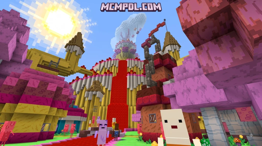 Adventure Time Mash-up for Minecraft PE/Bedrock