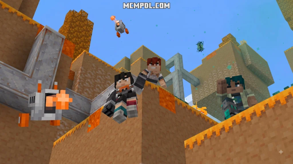 Download DIMENSIONS Addon for Minecraft PE