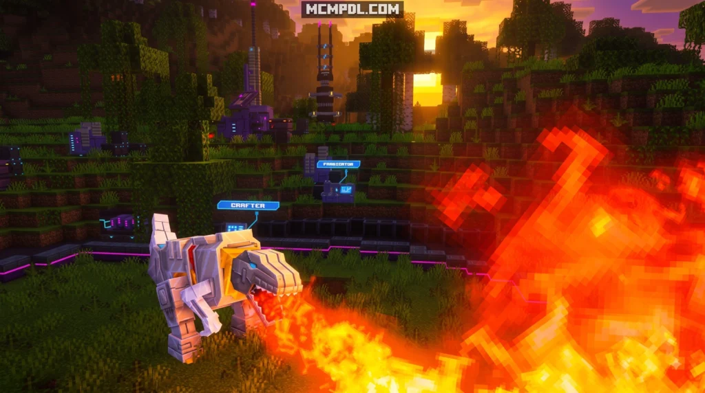 Transformers Addon for Minecraft PE/Bedrock