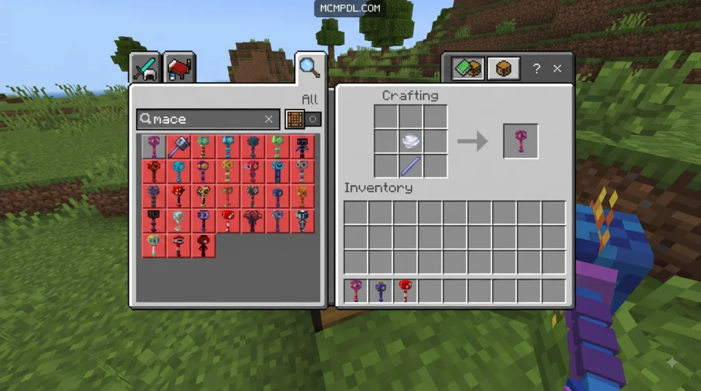 More Maces 2.0 Addon for Minecraft PE/Bedrock (Download)