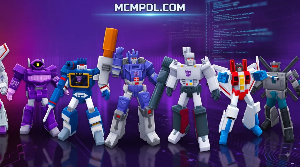 Transformers Addon for Minecraft PE/Bedrock