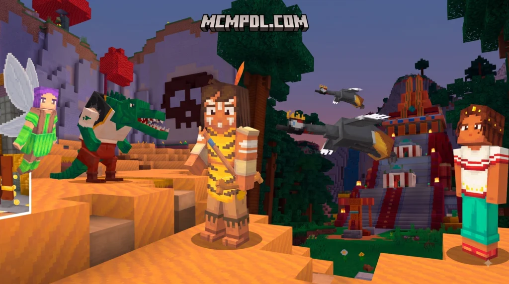 Peter Pan's Neverland Mash Up for Minecraft PE/Bedrock