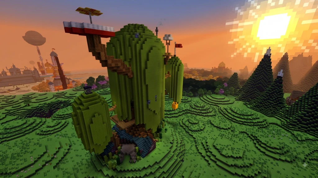 Adventure Time Mash-up for Minecraft PE/Bedrock