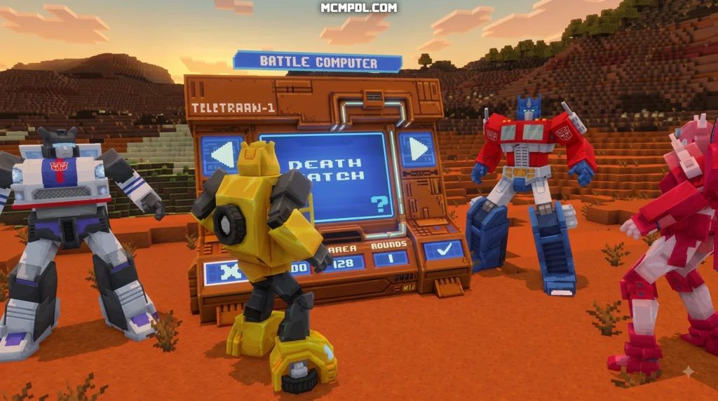 Transformers Addon for Minecraft PE/Bedrock