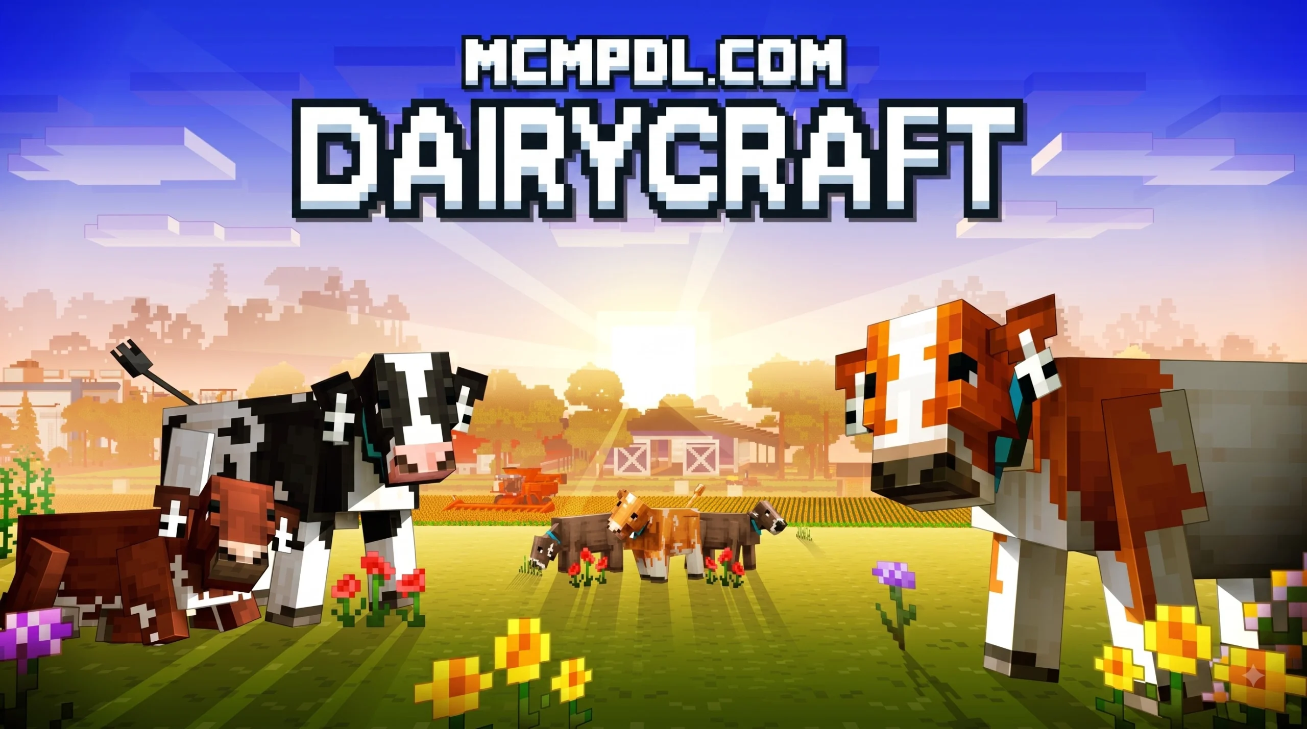 Dairycraft Texture Pack for Minecraft Bedrock