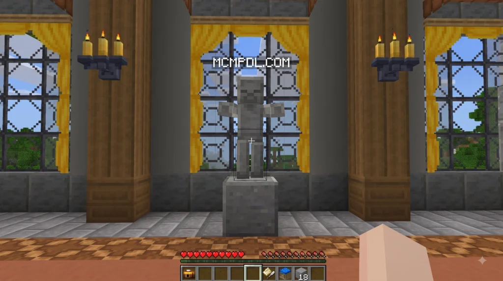 Block Furniture 1.0 Add-on for Minecraft Bedrock Edition