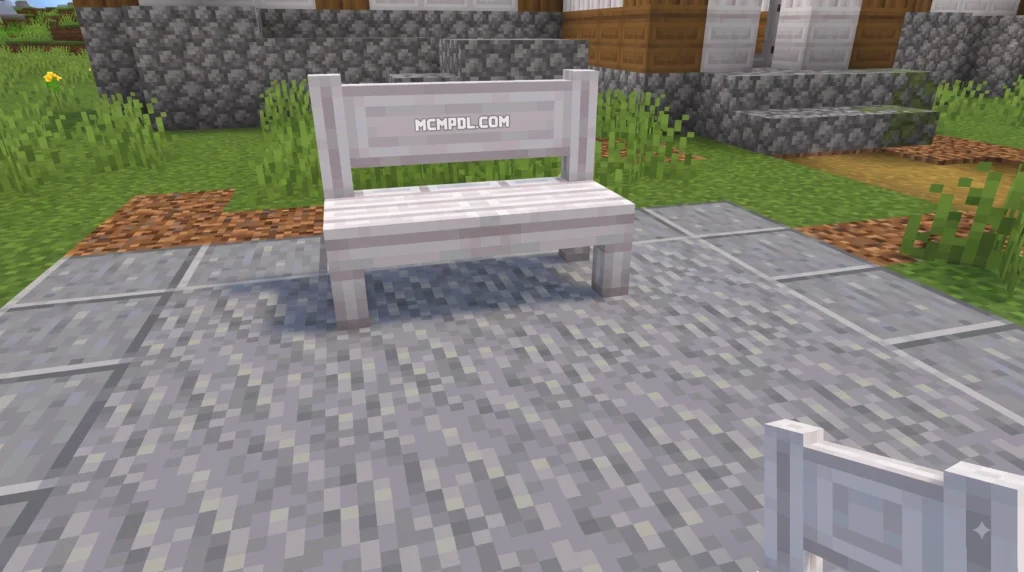 Block Furniture 1.0 Add-on for Minecraft Bedrock Edition