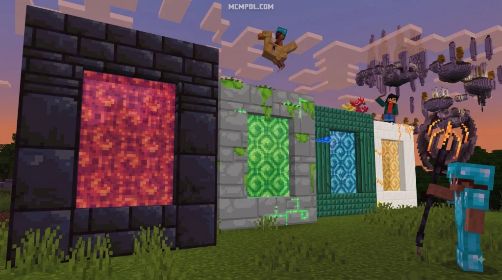 Boss Dimensions Minecraft PE/Bedrock - Download