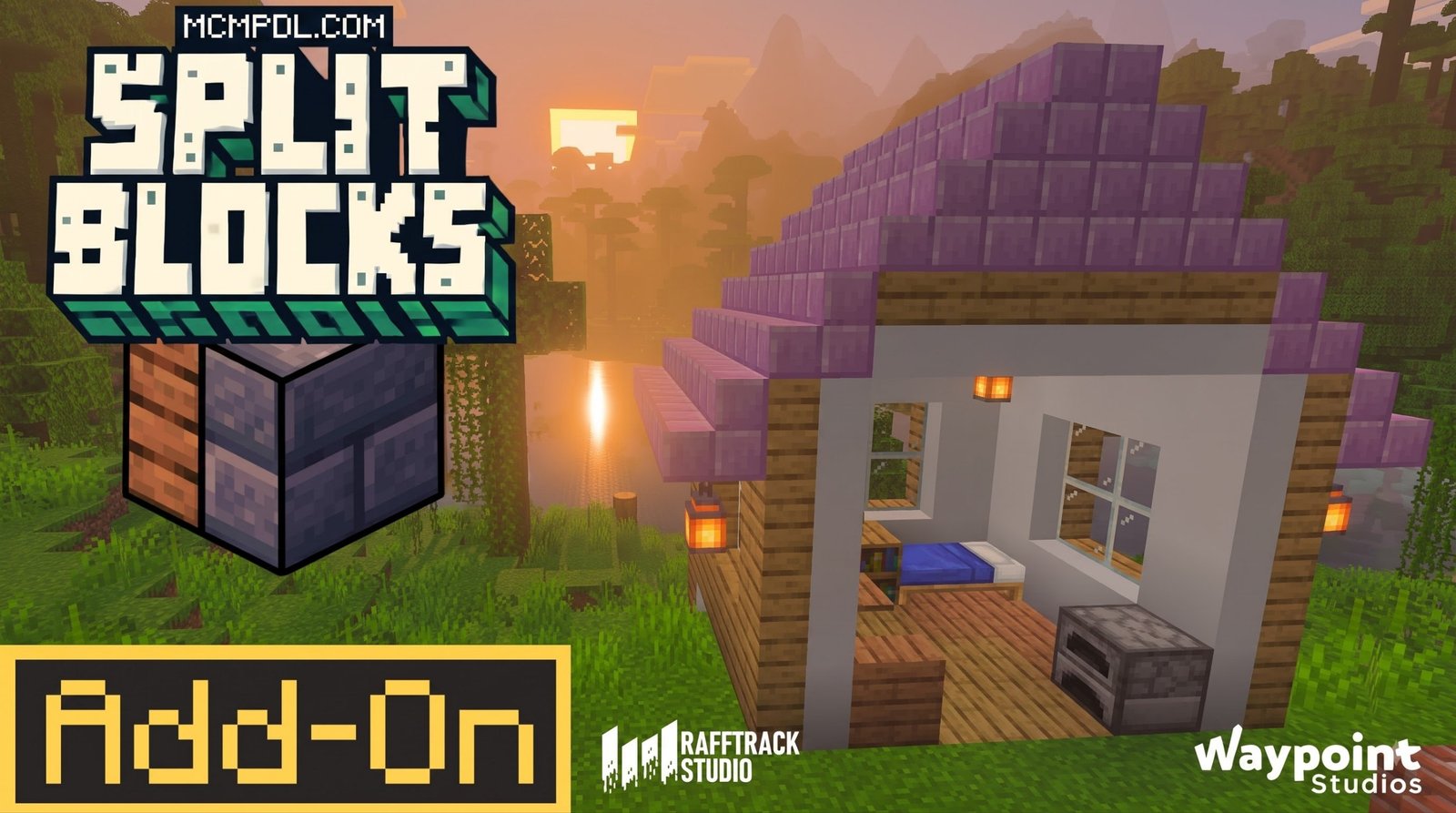 SplitBlocks Addon for Minecraft PE/Bedrock