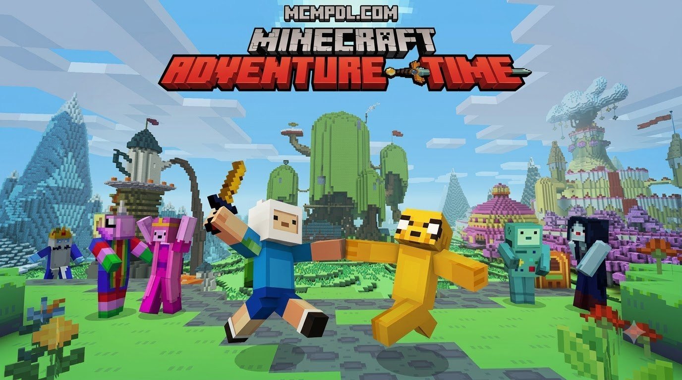 Adventure Time Mash-up for Minecraft PE/Bedrock