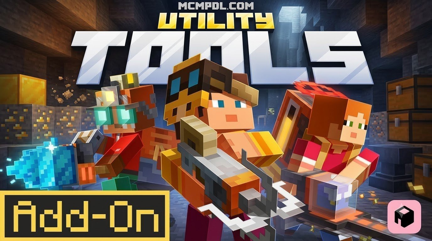 Utility Tools Add-On for Minecraft Bedrock: Best Features 2026