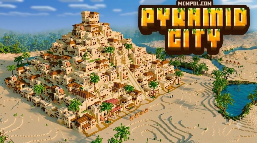 Pyramid City World for Minecraft PE/Bedrock (Download)