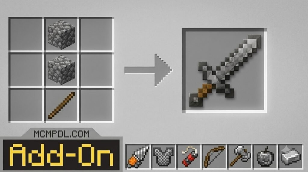 Bedrock Tools Add-On for Minecraft PE/Bedrock (Download)