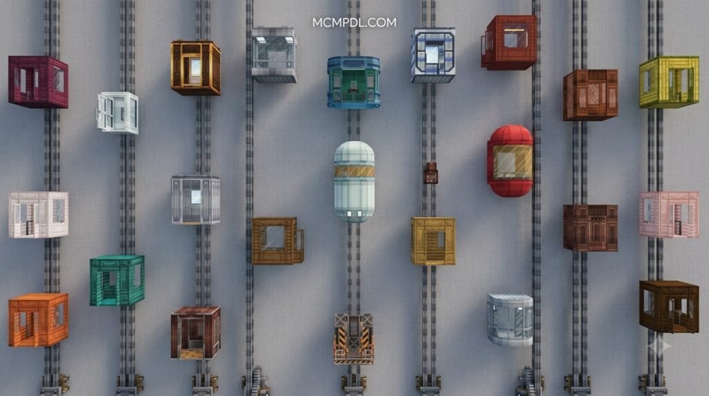 Elevators Addon for Minecraft PE/Bedrock