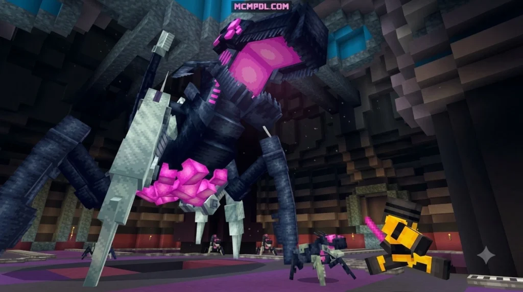 Mutant Caves Map for Minecraft PE/Bedrock