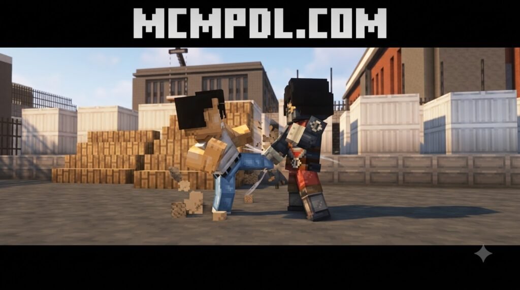 Action Movie Maker Map for Minecraft PE/Bedrock