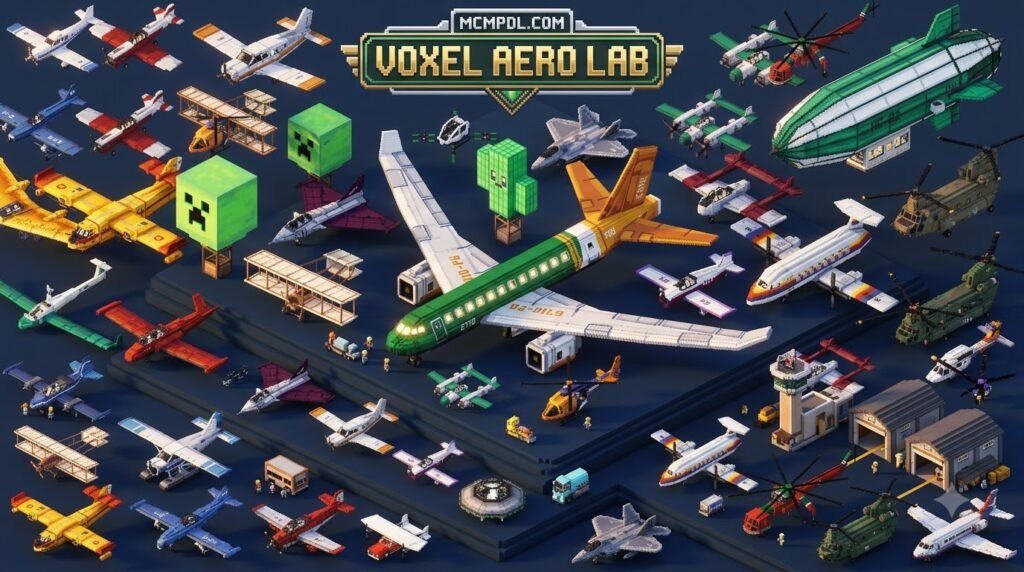 Airplanes Addon for Minecraft PE/Bedrock