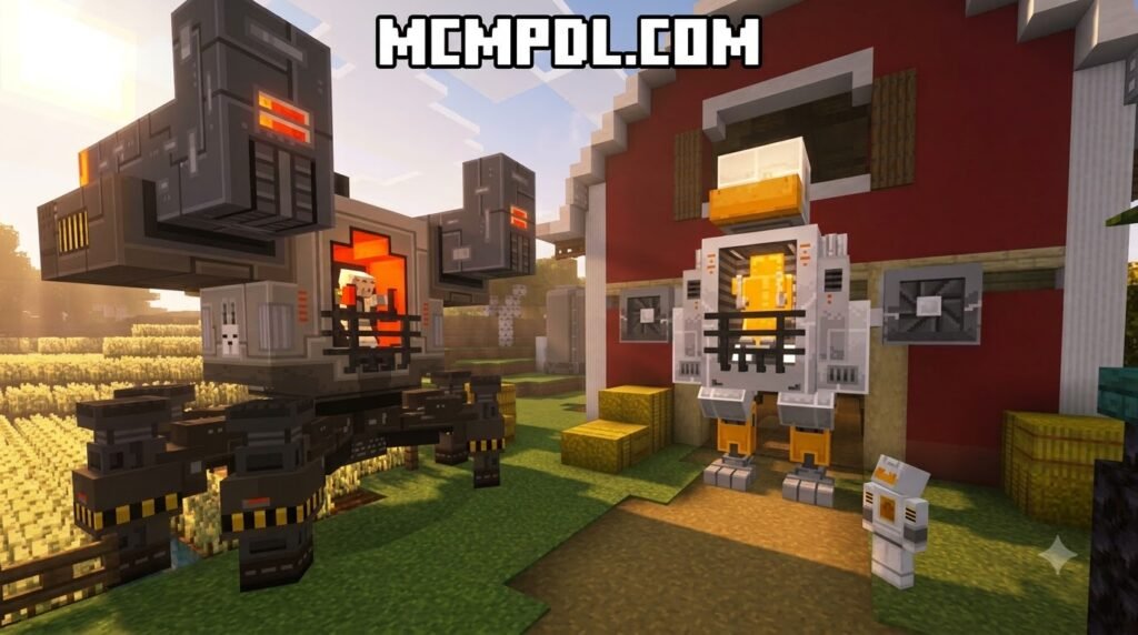 Mob Mechs World for Minecraft PE/Bedrock