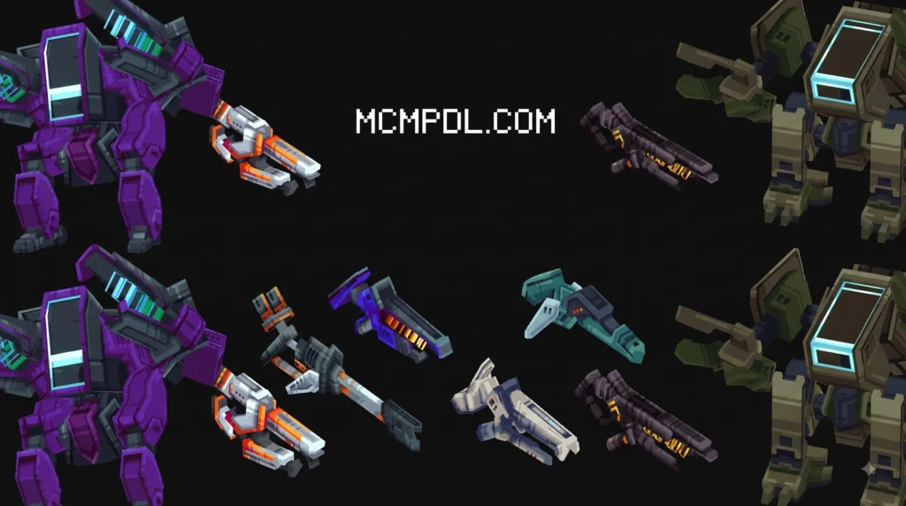 Ultimate Blasters for Minecraft PE/Bedrock