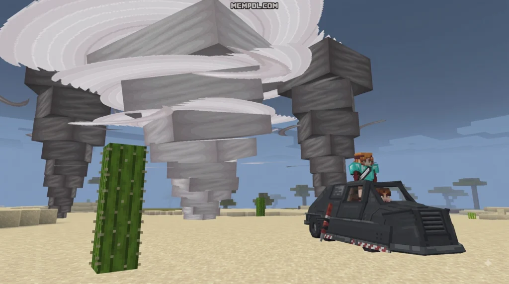 Natural Disasters World for Minecraft PE/Bedrock