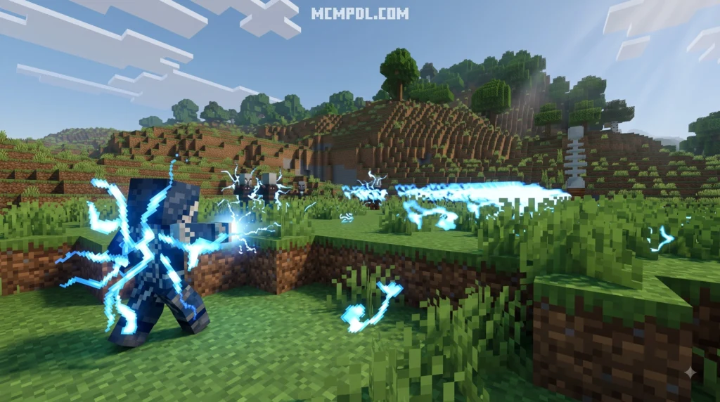 SpellCaster Addon for Minecraft PE/Bedrock