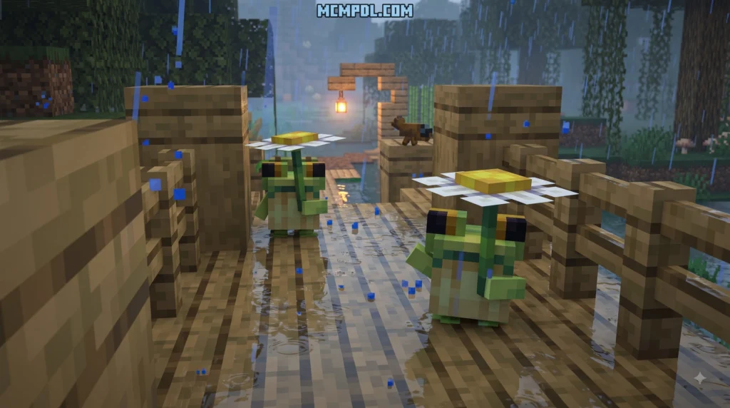 Ribbits Addon for Minecraft PE/Bedrock