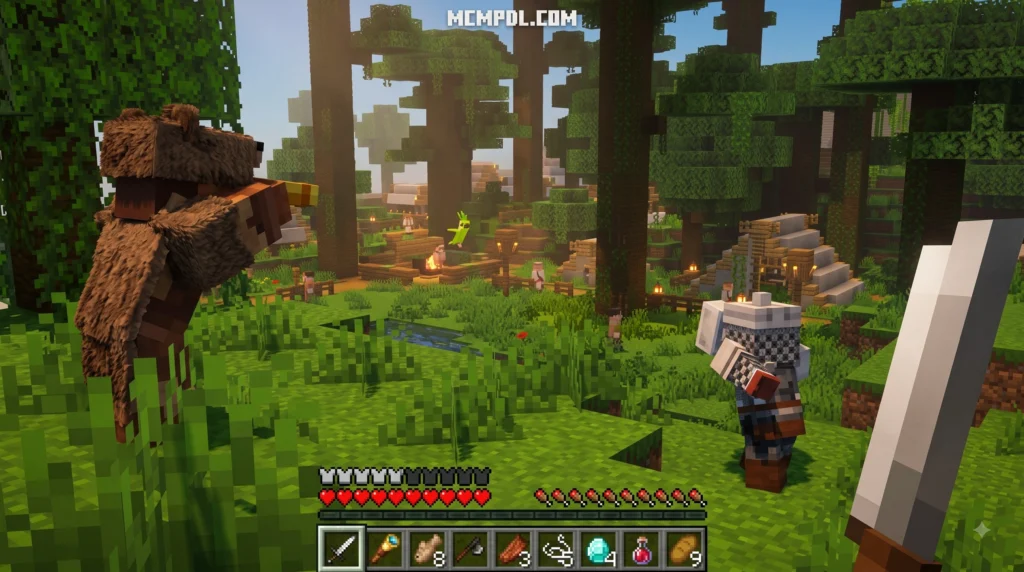 Vikings Map for Minecraft PE/Bedrock