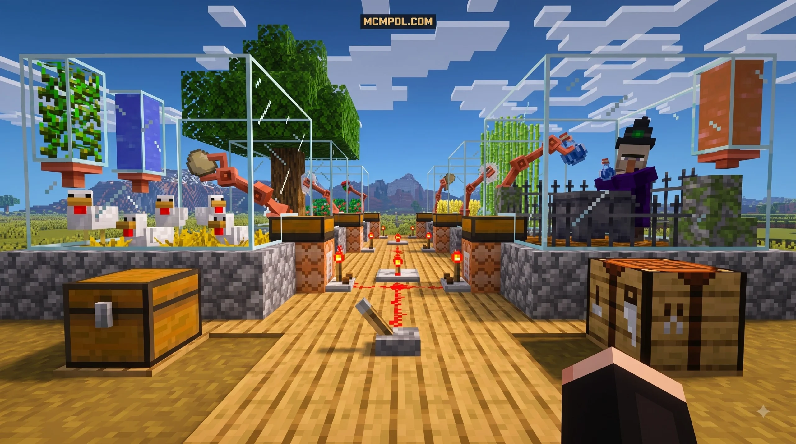 Craft Redstone Addon for Minecraft PE