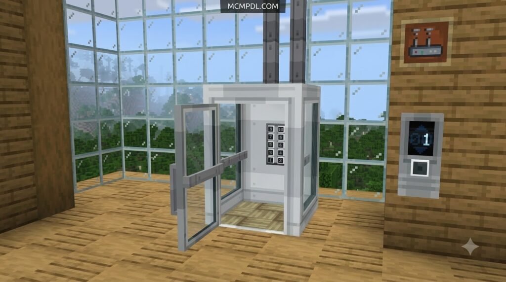Elevators Addon for Minecraft PE/Bedrock