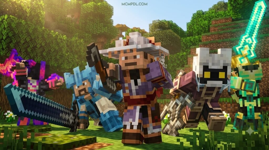 RPG Addon for Minecraft PE/Bedrock