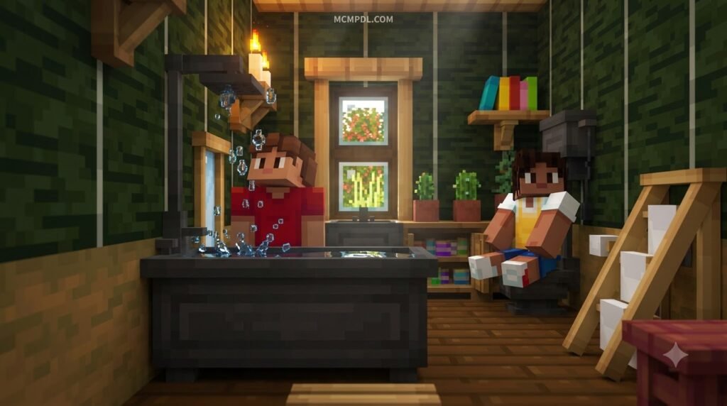 BLOCK FURNITURE ADDON for Minecraft PE/Bedrock