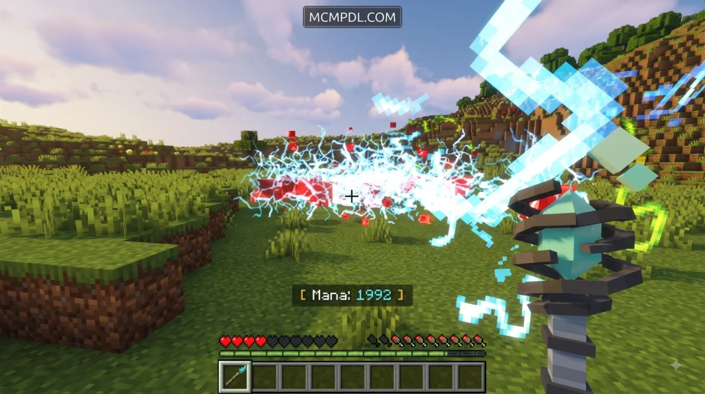 SpellCaster Addon for Minecraft PE/Bedrock