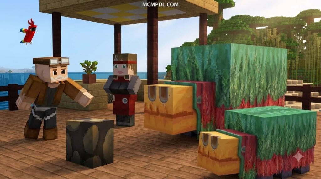 Steampunk Texture Pack for Minecraft PE/Bedrock