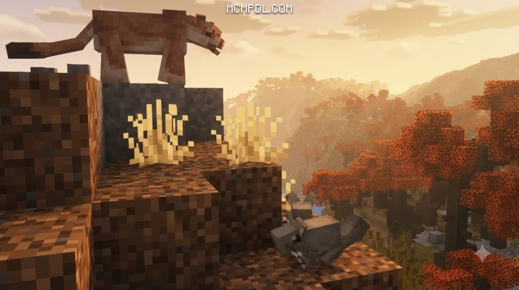 WildlifeCraft Addon for Minecraft PE/Bedrock