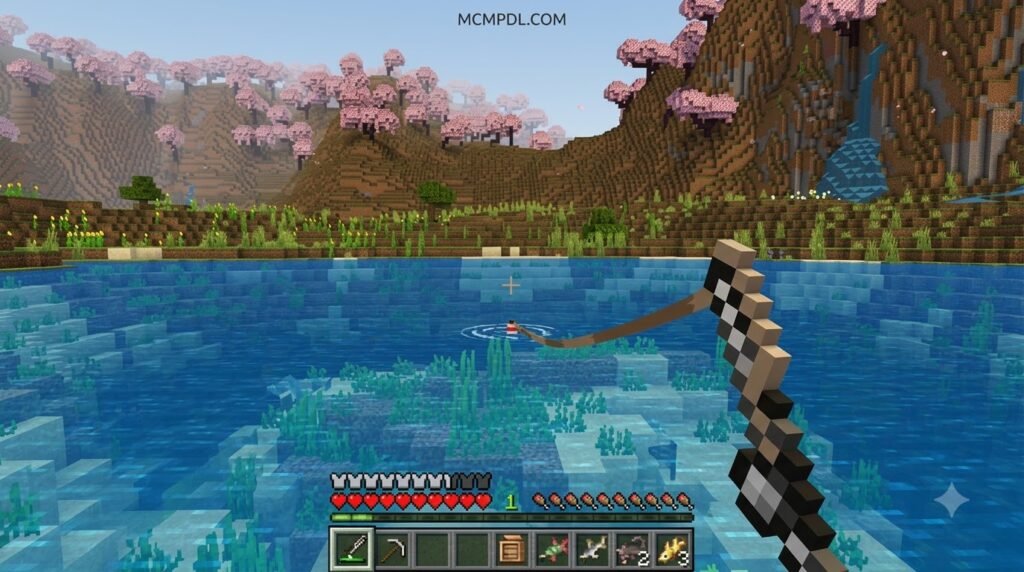 Fishing Addon for Minecraft PE/Bedrock