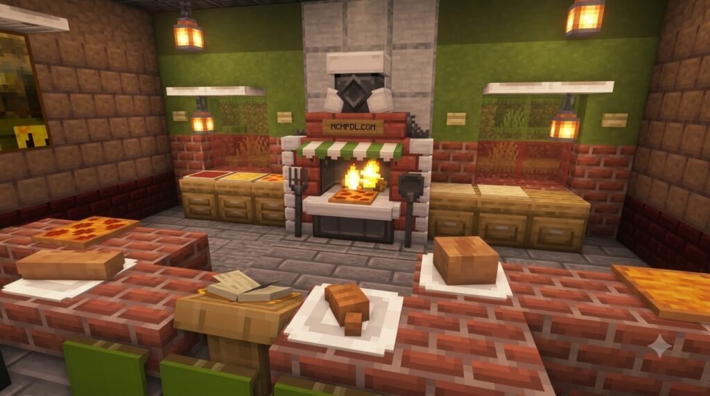 Cooking Addon for Minecraft PE/Bedrock